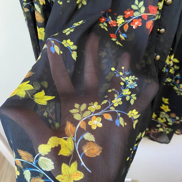Anthropologie Floral Tunic - Picture 3 of 8